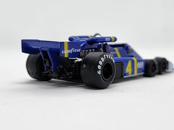 Xe Mô Hình Tyrrell P34 #4 1976 Spanish GP 1:64 Minigt ( Xanh Dương )