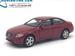 HỘP XE MÔ HÌNH Mercedes-Benz E-Class 2016 WELLY 1:36 (Đỏ)