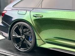 Xe Mô Hình Audi RS6 Avant (C8) 1:18 Motor Helix (Tím Biến Màu )