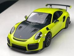 Xe Mô Hình Porsche 911 (911.2) GT2 RS 2018 1:18 Minichamps (Xanh Chuối)