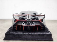 Xe Mô Hình Supercar Veneno Series 1:18 HH Model ( Gun Metal Grey )