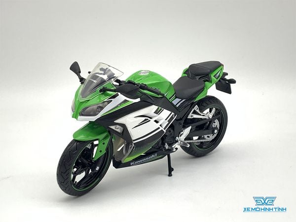 Xe Mô Hình Kawasaki Ninja 1:12 Joycity ( Xanh Trắng )