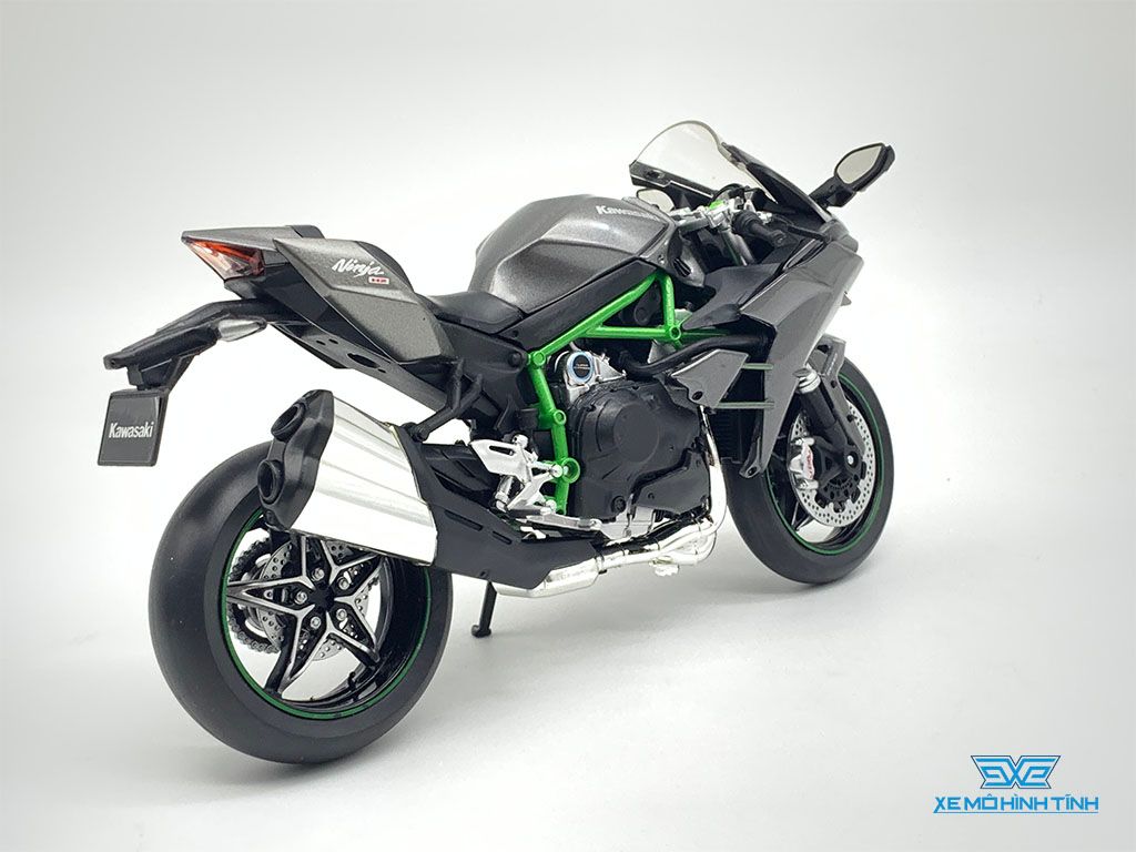 Panlos Mô Hình Technic Motor Kawasaki H2R Tỷ Lệ 15  mochihousevn