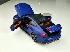 Xe Mô Hình BMW M4 - 2020 1:18 MiniChamps (Blue Metallic)