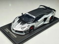 Xe mô hình Lamborghini Aventador 700GT EVO 1:18 LBWK (Silver)