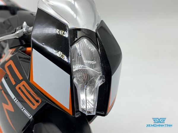 Xe Mô Hình KTM 1190 RC8 R 1:10 Welly ( Đen )