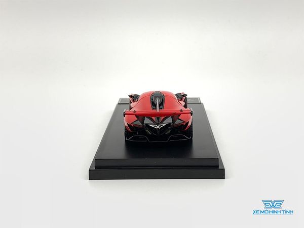 Xe Mô Hình Apollo Ie Luteus Emozione 1:64 Peako64 Limited 1000psc ( Đỏ )