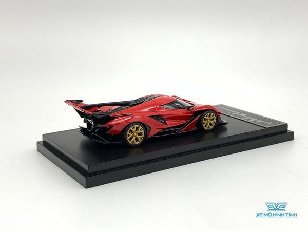 Xe Mô Hình Apollo Ie Luteus Emozione 1:64 Peako64 Limited 1000psc ( Đỏ )