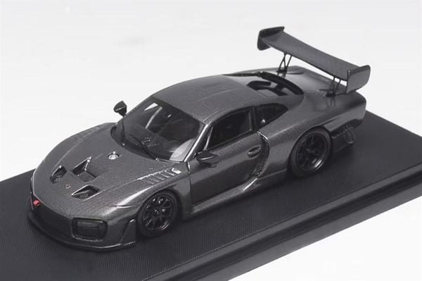 Xe Mô Hình Porsche 935 1:64 Stance Hunters (Xám Carbon)