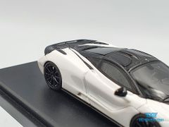 Xe Mô Hình MCLaren 720S N-Largo 1:64 Peako ( Trắng )