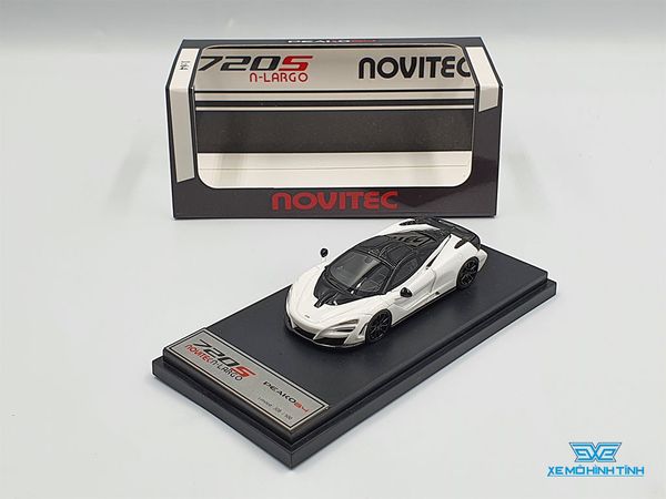 Xe Mô Hình MCLaren 720S N-Largo 1:64 Peako ( Trắng )