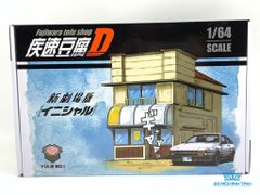 Mô Hình Nhà  Fujiwara Tofu Shop 1:64 Yume Box ( Bộ 2 )