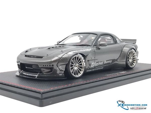 IGNITION MODEL 1:18 ROCKET BUNNY RX-7 (GUN METALLIC)