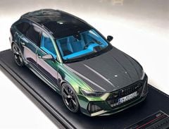 Xe Mô Hình Audi RS6 Avant (C8) 1:18 Motor Helix (Tím Biến Màu )