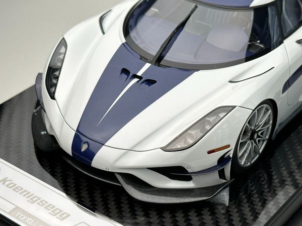 Xe Mô Hình Koenigsegg Regera  1:18 FrontiArt ( Pearl White )