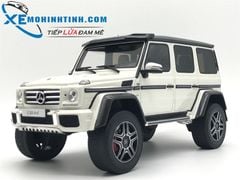 XE MÔ HÌNH MERCEDES-BENZ G500 4X4 1:18 GTSPIRIT (TRẮNG)