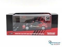 Xe mô hình Honda Civic Type R EK9 Super Taikyu 2000 class 4 Champion 1/64 Tarmac Works ( Đỏ Đen )