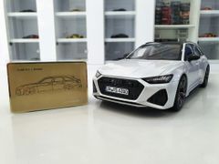 Xe Mô Hình Audi RS6 Avant C8 2020 1:18 Polar Master ( Trắng )