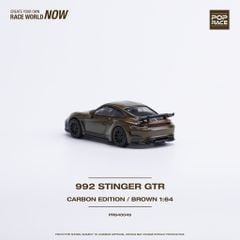 Xe Mô Hình 992 Stinger GTR Carbon Edition - Brown 1:64 POPRACE