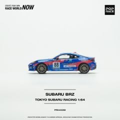 Xe Mô Hình Tokyo Subaru Racing BRZ 1:64 PopRace