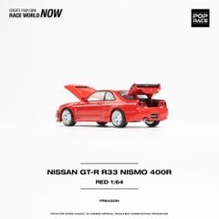 Xe Mô Hình GT-R 400R 1:64 PopRace ( Red )