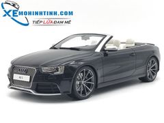 XE MÔ HÌNH AUDI RS5 CABRIOLET 1:18 GTSPIRIT (ĐEN)