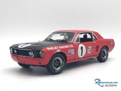 GL-12988 MH ACME 1:18 SHELBY MUSTANG #1 JERRY TITUS 1968 DAYTONA 24H TRANS AM CHAMPION (ĐỎ)