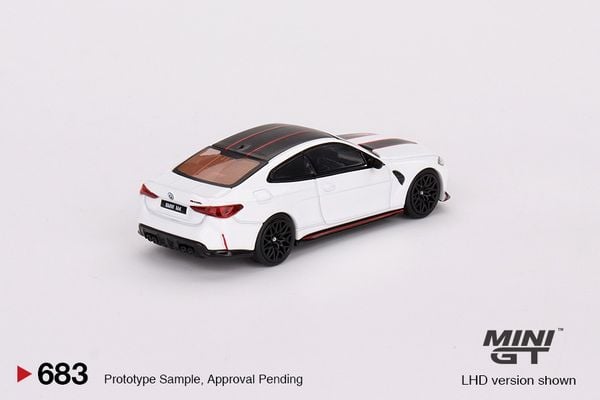 Xe Mô Hình BMW M4 CSL Alpine White 1:64 MINIGT