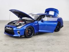 Xe Mô Hình Nissan GT-R(R35) 50th AnniVersary 1:18 MotorHelix (Wangan Blue)