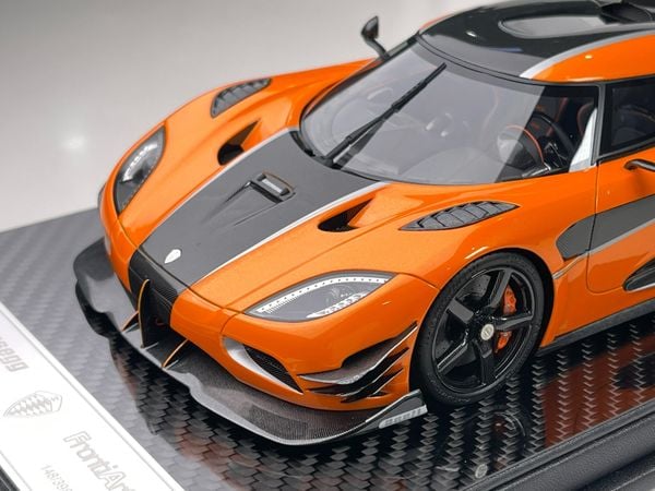Xe mô hình Koenigsegg Agera RS One of 1 Limited 1:18 FrontiArt (Orange)