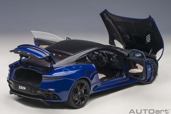 Xe Mô Hình Aston Martin DBS Superleggera 1:18 Autoart (Xanh Dương)