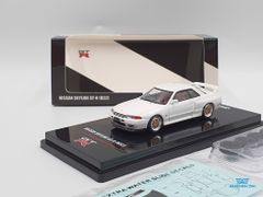 Xe Mô Hình Nissan Skyline GT-R (R32) 1:64 Inno Model ( Trắng )