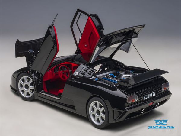 Xe Mô Hình Bugatti EB110 SS 1:18 Autoart ( Đen )