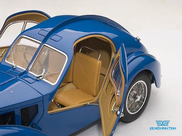 Xe Mô Hình Bugatti 57SC Atlantic 1938 1:18 AUTOart ( Xanh )