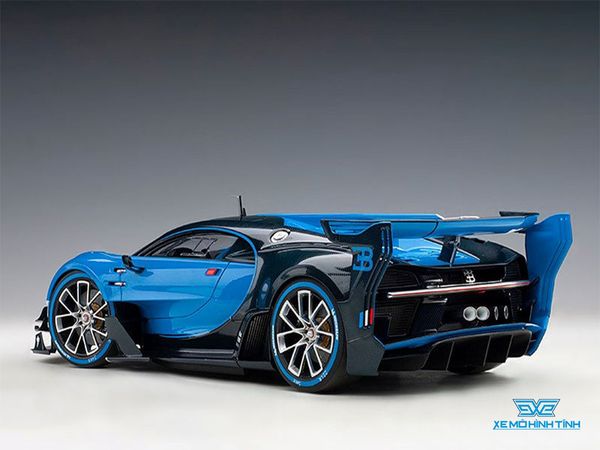 Xe Mô Hình Bugatti Vision Gran Turismo 1:18 Autoart ( Xanh Đen )