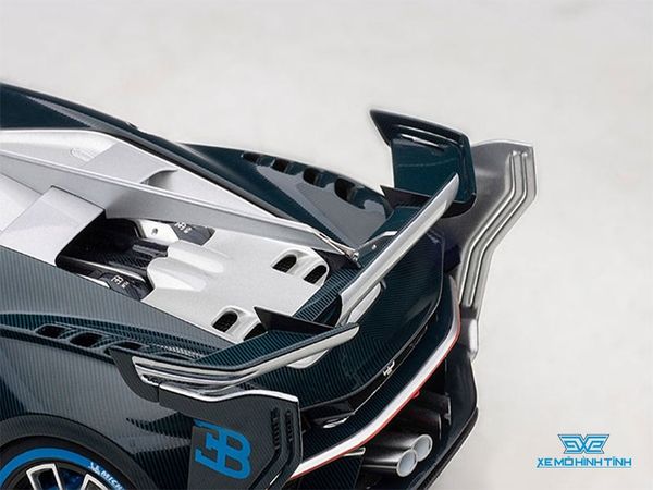 Xe Mô Hình Bugatti Vision Gran Turismo 1:18 Autoart ( Bạc Xanh )