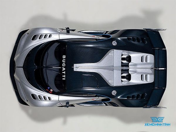 Xe Mô Hình Bugatti Vision Gran Turismo 1:18 Autoart ( Bạc Xanh )