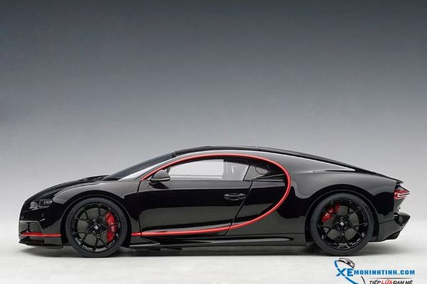 Xe Mô Hình Bugatti Chiron 2017  1:18 Autoart ( Đen )