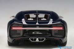 1/18 BUGATTI CHIRON 2017 (ARGENT SILVER/ATLANTIC BLUE)