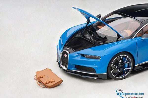 Xe Mô Hình Bugatti Chiron 2017  1:18 Autoart ( Xanh Dương )