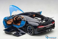 Xe Mô Hình Bugatti Chiron 2017  1:18 Autoart ( Xanh Dương )