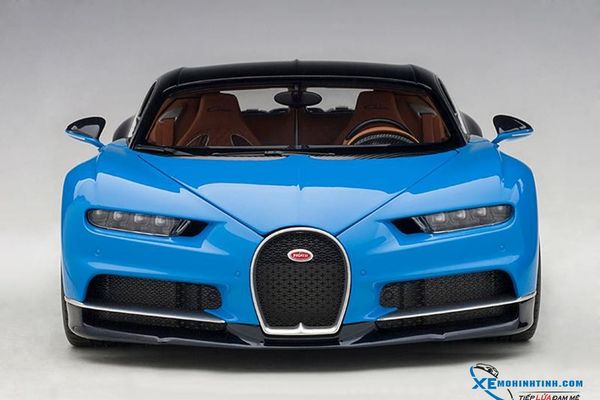 Xe Mô Hình Bugatti Chiron 2017  1:18 Autoart ( Xanh Dương )