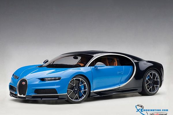 Xe Mô Hình Bugatti Chiron 2017  1:18 Autoart ( Xanh Dương )