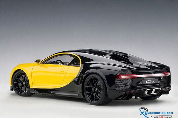 1/18 BUGATTI CHIRON 2017 (JAUNE MOLSHEIM YELLOW/NOCTURNE BLACK)