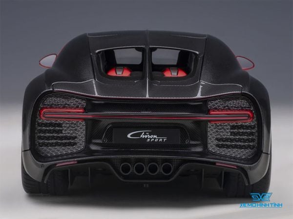 Xe Mô Hình Bugatti Chiron Sport 1:18 Autoart ( Đỏ Đen )