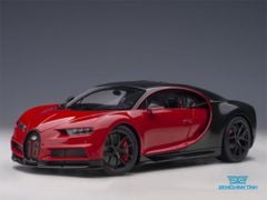 Xe Mô Hình Bugatti Chiron Sport 1:18 Autoart ( Đỏ Đen )