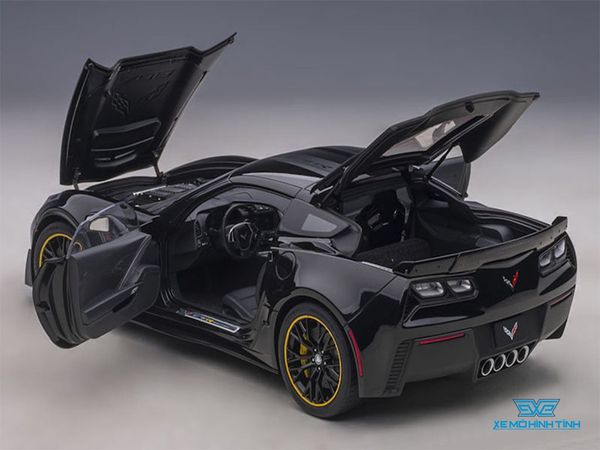 Xe Mô Hình Chevrolet Corvette C7 Z06 C7R Edition 1:18 AUTOart ( Đen )