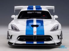 Xe Mô Hình Dodge Viper GTS-R Commemorative Edition ACR 2017 1:18 Autoart ( Trắng Xanh )