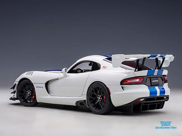 Xe Mô Hình Dodge Viper GTS-R Commemorative Edition ACR 2017 1:18 Autoart ( Trắng Xanh )