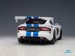 Xe Mô Hình Dodge Viper GTS-R Commemorative Edition ACR 2017 1:18 Autoart ( Trắng Xanh )